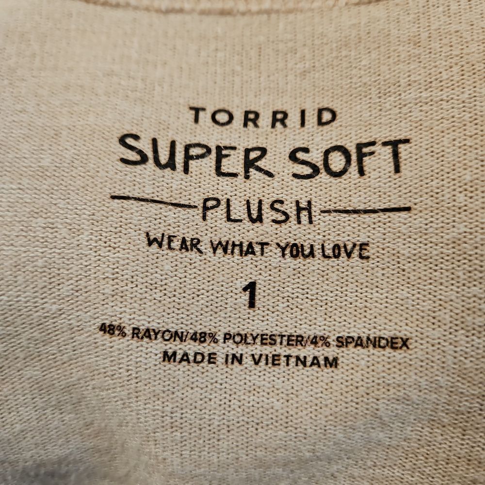 TORRID Peach Color Swing Cardigan - Picture 3 of 5